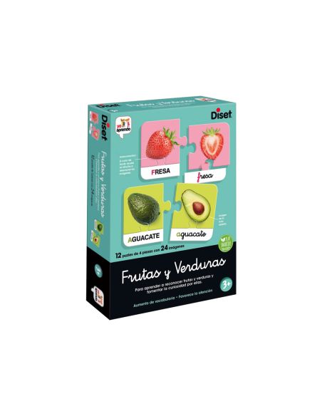 Juego Diset Educativo Frutas Y Verduras