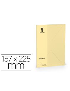 Sobre Rossler Coloretti C5 Color Marron Arena 157X225 Mm Pack De 5 Unidades
