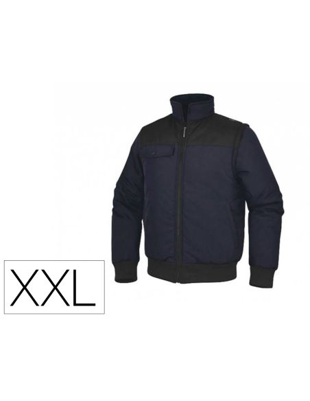 Chaleco Deltaplus Multibolsillos Con Cremallera Y Mangas Desmontables 80% Poliester 20% Algodon Talla