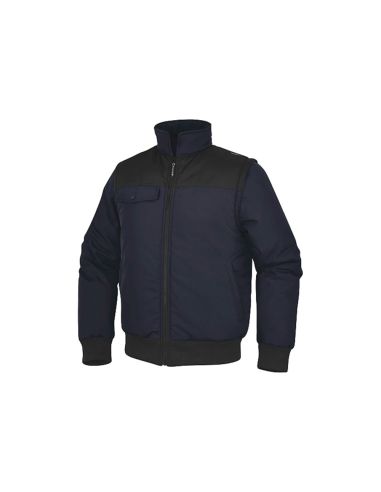 Chaleco Deltaplus Multibolsillos Con Cremallera Y Mangas Desmontables 80% Poliester 20% Algodon Talla L