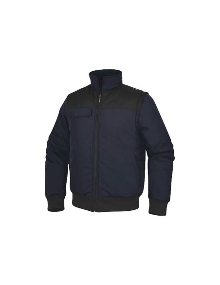 Chaleco Deltaplus Multibolsillos Con Cremallera Y Mangas Desmontables 80% Poliester 20% Algodon Talla L