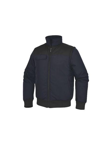 Chaleco Deltaplus Multibolsillos Con Cremallera Y Mangas Desmontables 80% Poliester 20% Algodon Talla