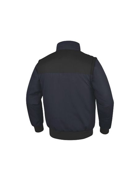 Chaleco Deltaplus Multibolsillos Con Cremallera Y Mangas Desmontables 80% Poliester 20% Algodon Talla