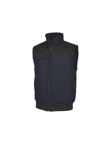 Chaleco Deltaplus Multibolsillos Con Cremallera Y Mangas Desmontables 80% Poliester 20% Algodon Talla