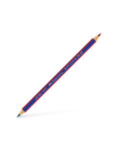 Lapices Bicolor Fino Faber Castell 2160-Rb Hexagonal Rojo/Azul Blister De 2 Unidades 2