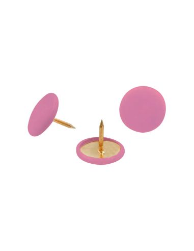 Chincheta Lismania Office Color Rosa Caja De 100 Unidades