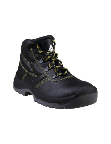 Botas Deltaplus De Seguridad Piel Crupon Pigmentada Suela Pu Bi-Densidad Color Negro Talla 43