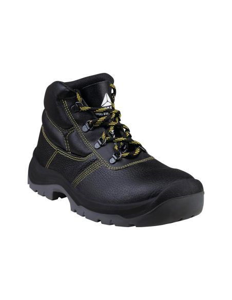 Botas Deltaplus De Seguridad Piel Crupon Pigmentada Suela Pu Bi-Densidad Color Negro Talla 40