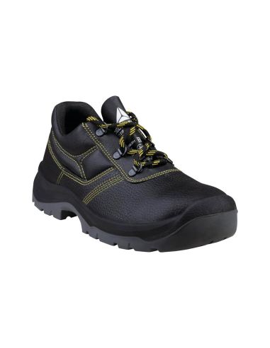 Zapatos De Seguridad Deltaplus Piel Crupon Pigmentada Suela Pu Bi Densidad Color Negro Talla 42