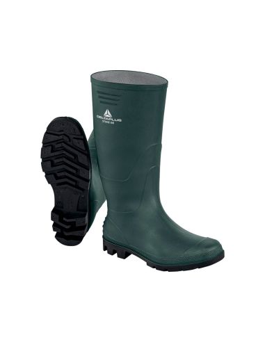 Botas Deltaplus De Seguridad Stone Pvc Verde Suela De Tacos Talla 46