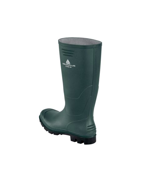 Botas Deltaplus De Seguridad Stone Pvc Verde Suela De Tacos Talla 45