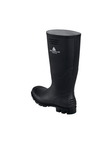 Botas Deltaplus De Seguridad Stone Pvc Negro Suela De Tacos Talla 48