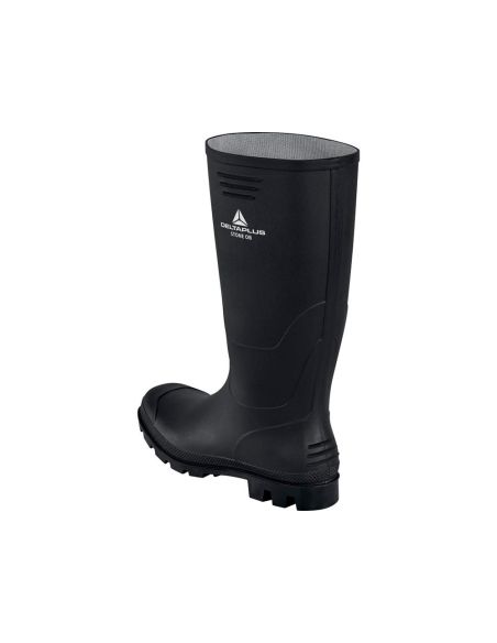 Botas Deltaplus De Seguridad Stone Pvc Negro Suela De Tacos Talla 42