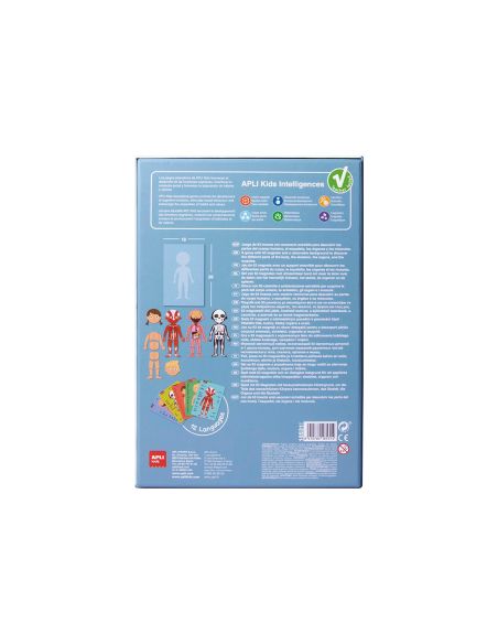 Juego Apli Didactico Magnetico El Cuerpo Humano