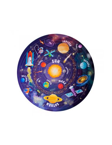 Puzle Apli Circular Sistema Solar 48 Piezas