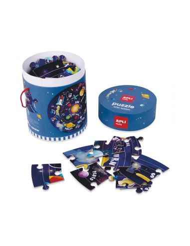 Puzle Apli Circular Sistema Solar 48 Piezas