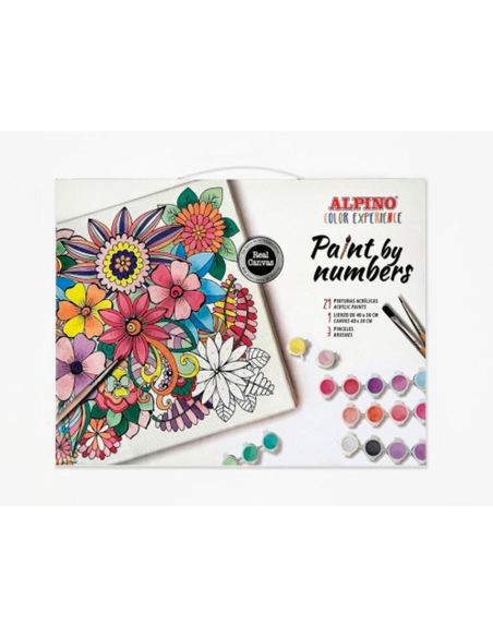 Set De Pintura Alpino Color Experience Pinta Por Numeros|Libreriasalesiana