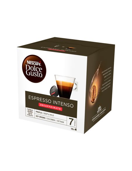 Cafe Dolce Gusto Espresso Intenso Descafeinado Intensidad 7 Monodosis Caja De 16 Unidades