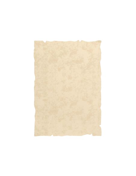 Papel Pergamino Liderpapel Din A4 Con Bordes 180 Gr Color Crema Paquete De 50 Hojas