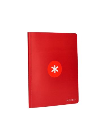 Libreta Antartik A5+ Plus Cosida 48 Hojas 90Gr Cuadro 4Mm Con Margen 6 Colores Surtidos|Libreriasalesiana