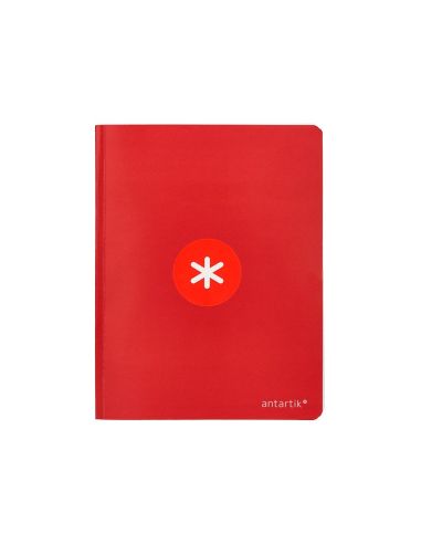 Libreta Antartik A5+ Plus Cosida 48 Hojas 90Gr Cuadro 5Mm Con Margen 6 Colores Surtidos|Libreriasalesiana