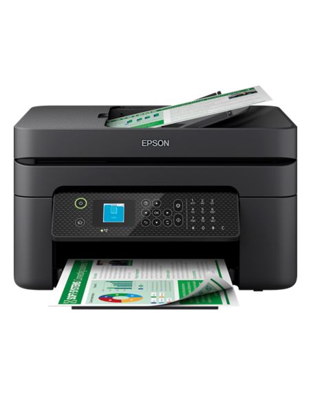 Equipo Multifuncion Epson Work Force Wf-2930Dwf Wifi Tinta 10 Ppm Bandeja 100 Hojas Escaner Copiadora