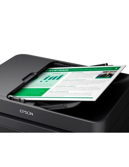 Equipo Multifuncion Epson Work Force Wf-2930Dwf Wifi Tinta 10 Ppm Bandeja 100 Hojas Escaner Copiadora