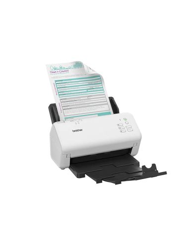 Escaner Brother Sobremesa Ads4300N Doble Cara Tamaño A4 Resolucion 600 Ppp Velocidad 40 Ppm Usb 2.0