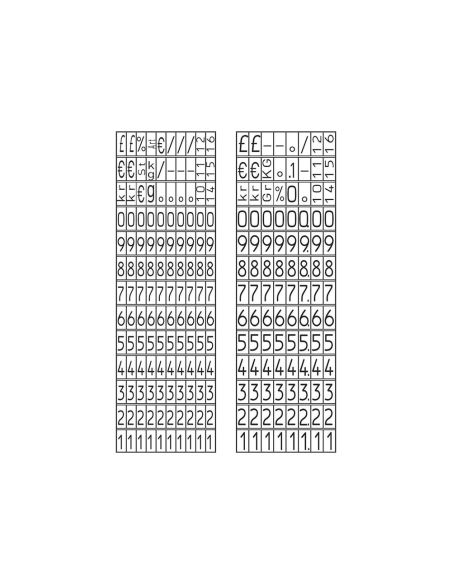 Etiquetadora Avery 2 Lineas 18 Digitos Para Etiqueta De 26X16 Mm