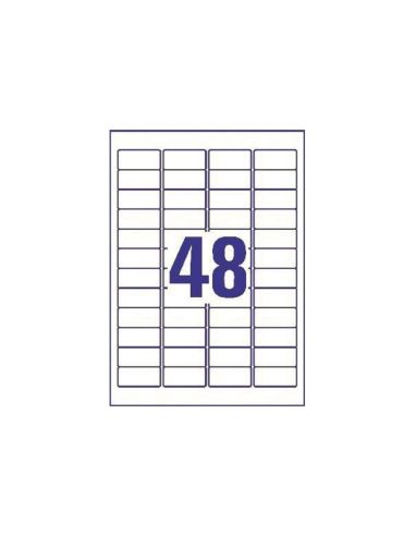 Etiqueta Adhesiva Resistente Avery Poliester Blanco Laser 45,7X21,2 Mm Caja De 960 Unidades