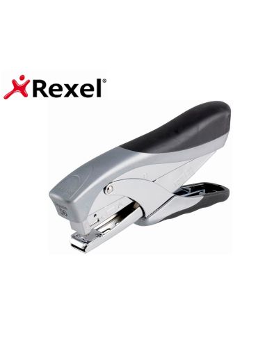 Grapadora Rexel De Tenaza Squale 56 Metalica Capacidad De Grapado 25 Hojas Usa Grapas 24/6 Y 26/6 Color