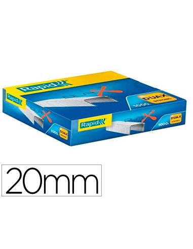 Grapas Rapid Duax Strong Caja De 1000 Unidades