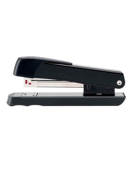 Grapadora Rexel Meteor Metalica Capacidad De Grapado 20 Hojas Usa Grapas 24/6 Y 26/6 Color Negro