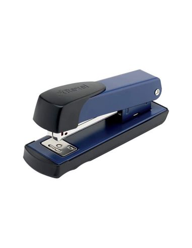 Grapadora Rexel Meteor Metalica Capacidad De Grapado 20 Hojas Usa Grapas 24/6 Y 26/6 Color Azul