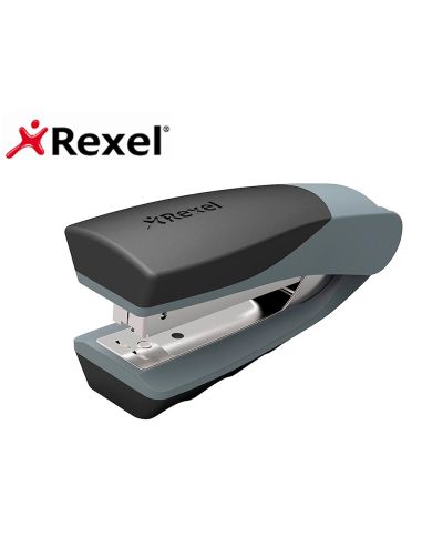 Grapadora Rexel Center Metalica Vertical Capacidad De Grapado 25 Hojas Usa Grapas 22/6-24/6 Y 26/6 Color