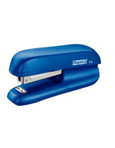Grapadora Rapid F5 Mini Plastico Capacidad De Grapado 10 Hojas Usa Grapas Nº 10 Color Azul 2