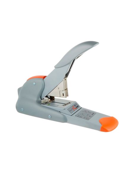 Grapadora Rapid Duax Capacidad De Grapado 170 Hojas Usa Grapas Duax Color Plata/Naranja