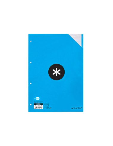 Recambio Antartik A4 100 Hojas 100Gr Rayado Horizontal 4 Taladros Bandas De 5 Colores