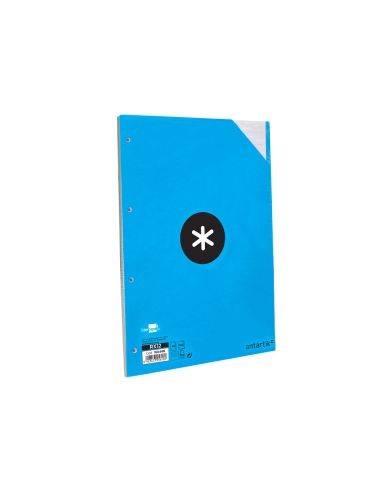 Recambio Antartik A4 100 Hojas 100Gr Rayado Horizontal 4 Taladros Bandas De 5 Colores