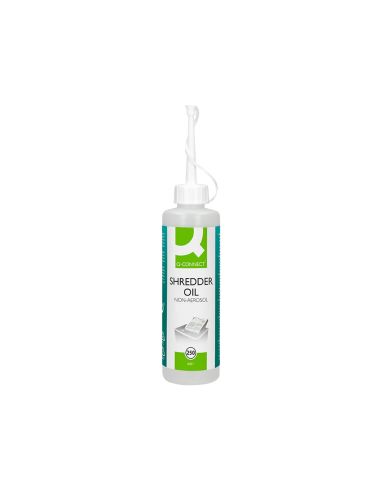 Aceite Lubricante Q-Connect Para Destructora De Documentos Bote De 250 Ml