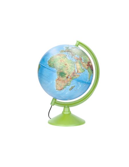 Globo Terraqueo Liderpapel Con Luz Fisico Y Politico Diametro 26 Cm