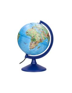 Globo Terraqueo Liderpapel Con Luz Fisico Y Politico Con Animales Diametro 20 Cm 2