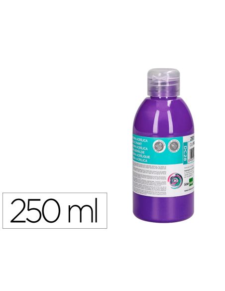 Pintura Acrilica Liderpapel Bote De 250 Ml Violeta