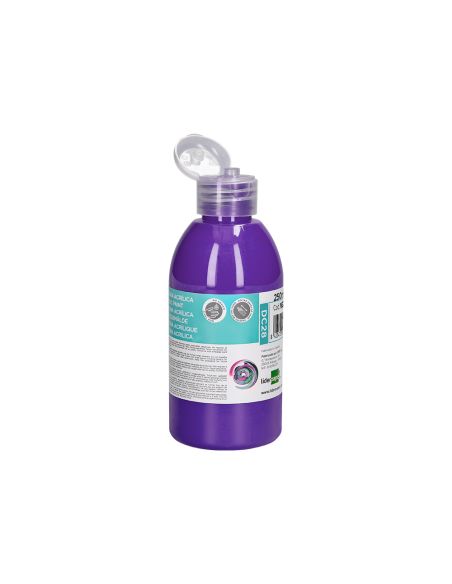 Pintura Acrilica Liderpapel Bote De 250 Ml Violeta