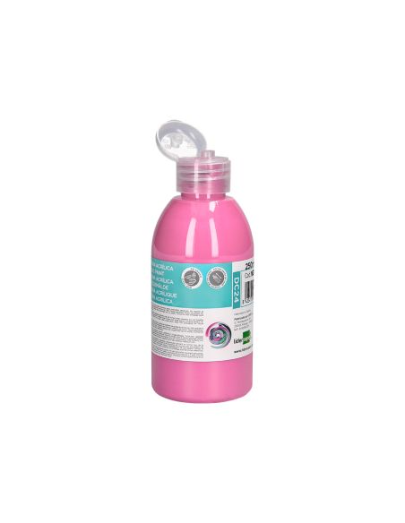 Pintura Acrilica Liderpapel Bote De 250 Ml Rosa