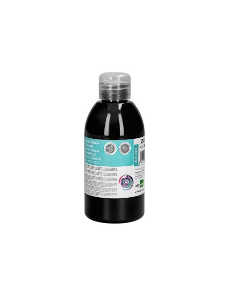 Pintura Acrilica Liderpapel Bote De 250 Ml Negro