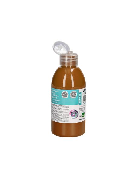 Pintura Acrilica Liderpapel Bote De 250 Ml Marron
