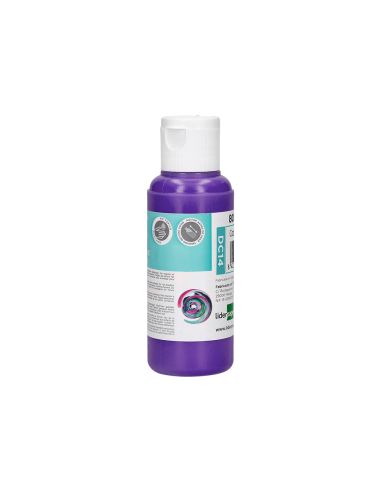 Pintura Acrilica Liderpapel Bote De 80 Ml Violeta