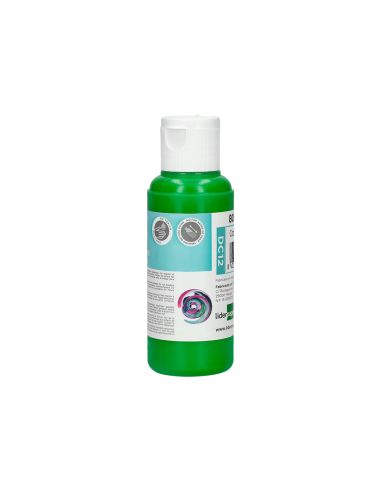 Pintura Acrilica Liderpapel Bote De 80 Ml Verde