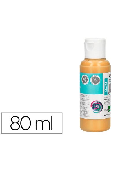 Pintura Acrilica Liderpapel Bote De 80 Ml Carne